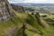 The beautiful Binevenagh mountain near Limavady in Northern Ireland, United Kingdom