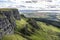 The beautiful Binevenagh mountain near Limavady in Northern Ireland, United Kingdom