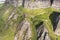 The beautiful Binevenagh mountain near Limavady in Northern Ireland, United Kingdom