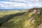 The beautiful Binevenagh mountain near Limavady in Northern Ireland, United Kingdom