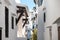 Beautiful Binibeca streets in Menorca