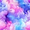 Beautiful blue and purple watercolor clouds artwork with flowing lines (tiled)