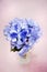 Beautiful Blue Silk Hydrangea