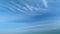 Beautiful blue sky with clouds background. Sky with clouds weather nature cloud blue. Timelapse.