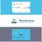 Beautiful Boat Logo and business card. vertical Design Vector