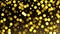 Beautiful Bokeh in Gold and Black Design