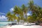 Beautiful Bora Bora beach, French Polynesia, South Pacific.