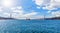 Beautiful Bosphorus panorama, the 15 July Martyrs Bridge, Istanbul