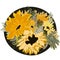 beautiful bouquet with sunflowers, a picture of flowers