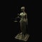 beautiful brass Lady Justice figure