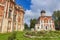 Beautiful brick church of Peter and Paul in Mozhaysk, Russia