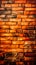 Beautiful brick design wall mobile background, Generative AI