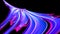 Beautiful bright purple pink abstract energy magical cosmic fiery texture, phoenix bird from lines and stripes, waves, flames