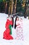 Beautiful brunette girls in a japanese kimono