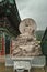 Beautiful buddha statue at the base of Seongsan Ilchulbong Peak