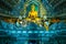 Beautiful Buddha Statue in Wat Sri Suphan Silver Temple