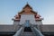 Beautiful Buddhist Church at Putthaisawan Temple in Phra Nakhon Si Ayutthaya Province