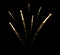 Beautiful bursting firework. Vector illustration