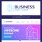 Beautiful Business Concept Brand Name Map, Camping, plan, track