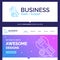 Beautiful Business Concept Brand Name settings, App, installatio