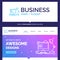 Beautiful Business Concept Brand Name workplace, workstation, of