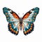 A beautiful butterfly on white background a perfect gift for the nature lover