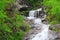 A beautiful, calm waterfall in Northern Norway