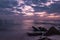 Beautiful capture of sunrise In maldives