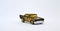 beautiful car miniature with golden flames black