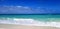 Beautiful Caribbean beach Cayo Coco Cuba in January