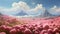 Beautiful Carnation Flower Field: A Captivating Sight Of Nature