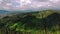 Beautiful Carpathians mountains aerial panorama, Ukraine