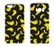 Beautiful cases for smartphones with bananas. Print for lining the phone. Ready design. Vector illustration. Summer drawings.