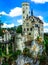 Beautiful casles of Europe - impressive Lichtenstein castle over