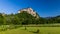 Beautiful castle Oravsky Podzamok near Dolny Kubin in Slovakia