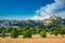 Beautiful castle in Spoleto, Italy, Umbria