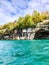 Beautiful cave at Pictured Rocks in Upper Michigan