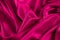 Beautiful Cerise Pink Satin Material