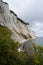 Beautiful chalk cliffs at Mons Klint in Denmark