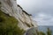 Beautiful chalk cliffs at Mons Klint in Denmark