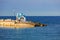 Beautiful chapel on the coast of Crete