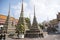 Beautiful chedi in the Wat Pho, Bangkok