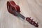 Beautiful cherry color ukulele