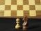 Beautiful chess game with different figures strategy fun culture
