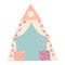 Beautiful children tent, great design for any purposes.
