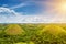 Beautiful Chocolate Hills in Bohol, Philippines