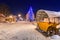 Beautiful Christmas tree at Krupowki street in Zakopane