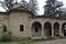 Beautiful Church of the Assumption of the Virgin in the churchyard, a holy place in the Troyan Monastery, Oreshak village