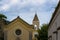 Beautiful Church from the Cliffside Village Positano, Province of Salerno, the region of Campania, Amalfi Coast, Costiera Amalfita