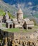 Beautiful church in nature. Tatev Monastery, Armenian Apostolic Church in Syunik region